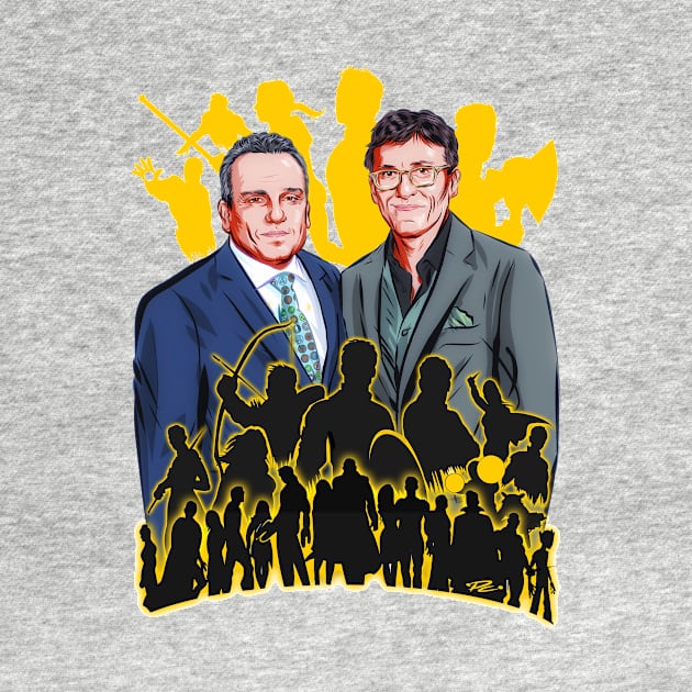 Joe & Anthony Russo - An illustration by Paul Cemmick by PLAYDIGITAL2020